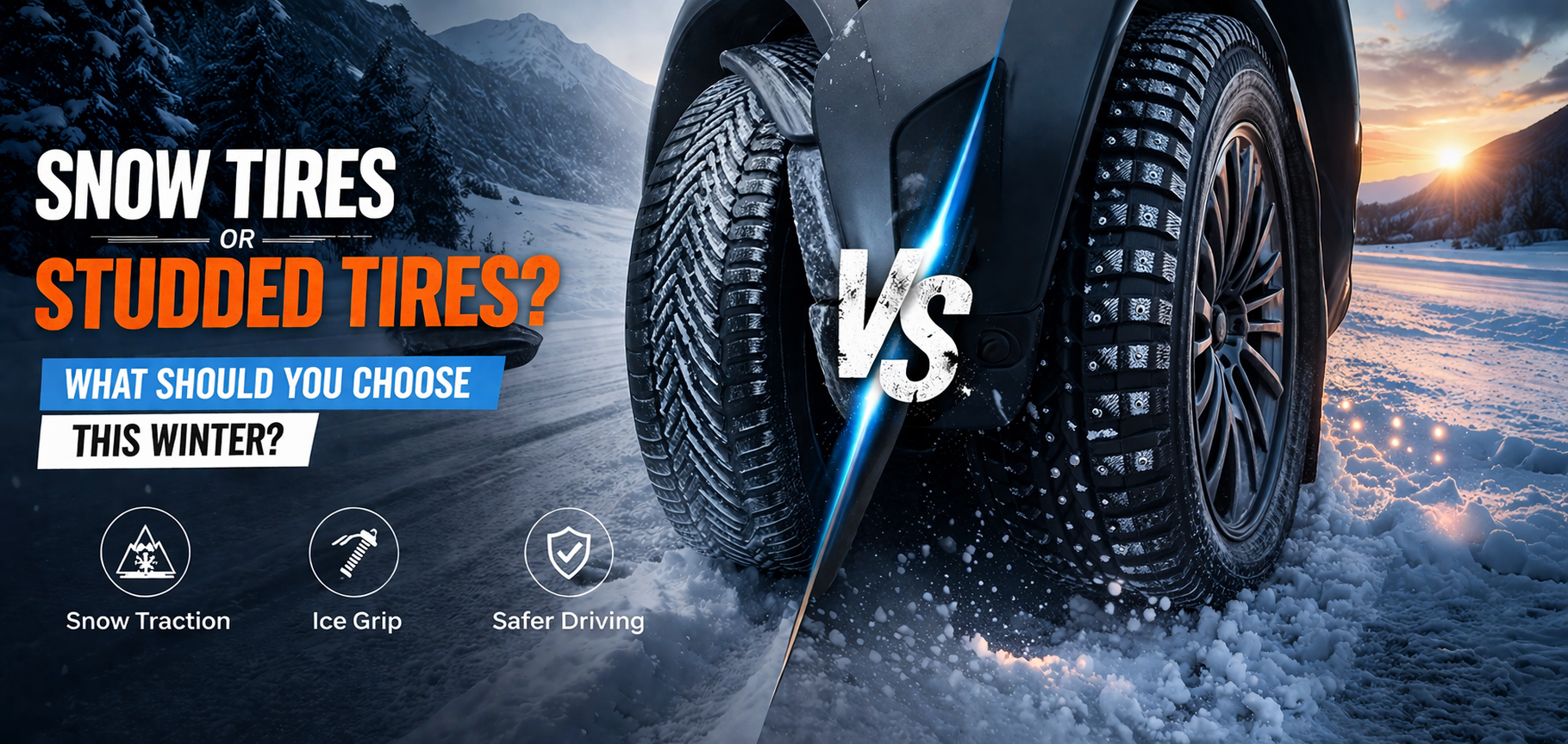Snow Tires or Studded Tires