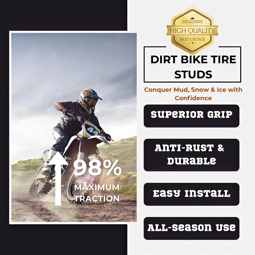 Kavonix 160 studs for enhanced grip on mud, snow, and ice