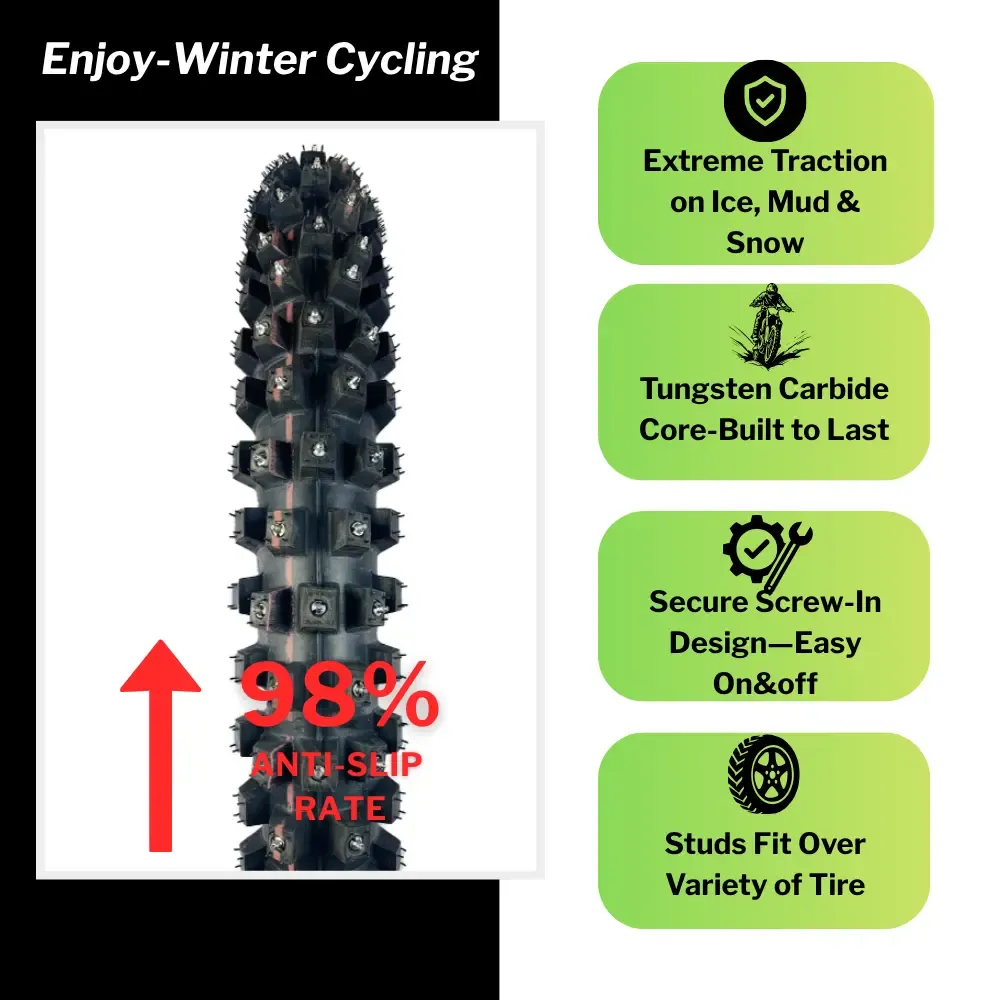 Model 180 Dirt Bike Tire Studs – Extreme Off-Road Grip