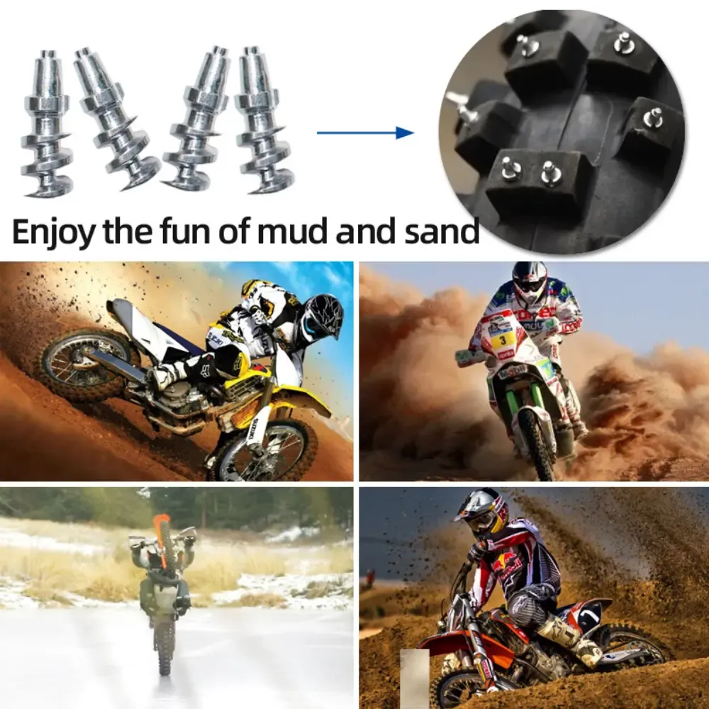 Model 170 Dirt Bike Tire Studs – High Traction Winter Grip for Off-Road Riding