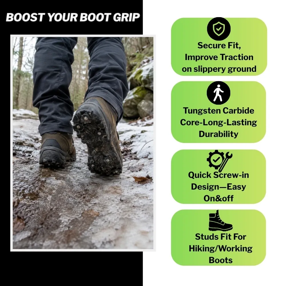 Model 300B Screw-In Studs for Hiking Boots