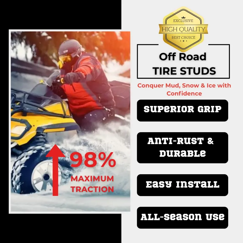 Model 150 ATV Tire Studs – Safe Winter Traction
