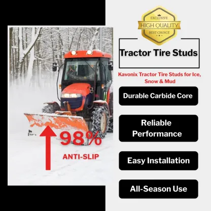 1910 tractor studs ensuring reliable winter traction for tractors