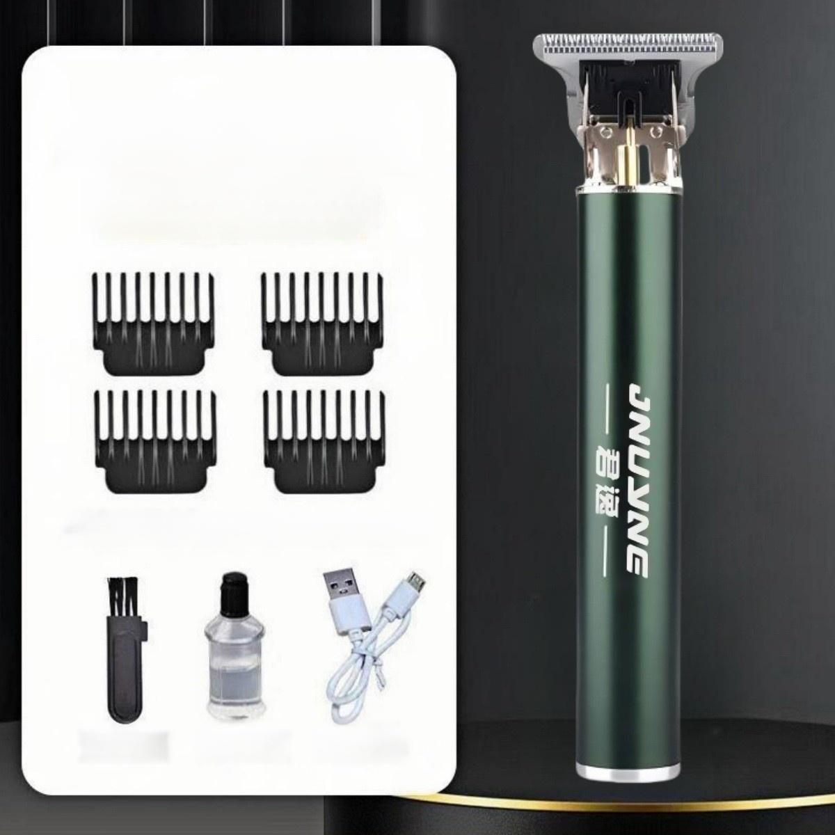 Titanium alloy blades, 1-minute quick haircut, 3-second shave