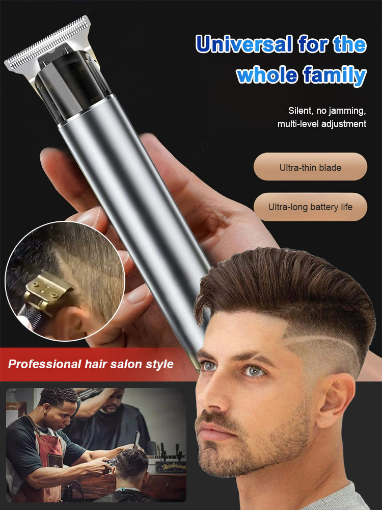 Titanium alloy blades, 1-minute quick haircut, 3-second shave