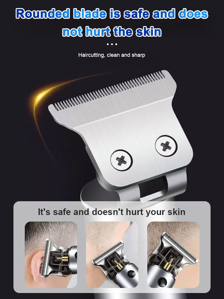 Titanium alloy blades, 1-minute quick haircut, 3-second shave