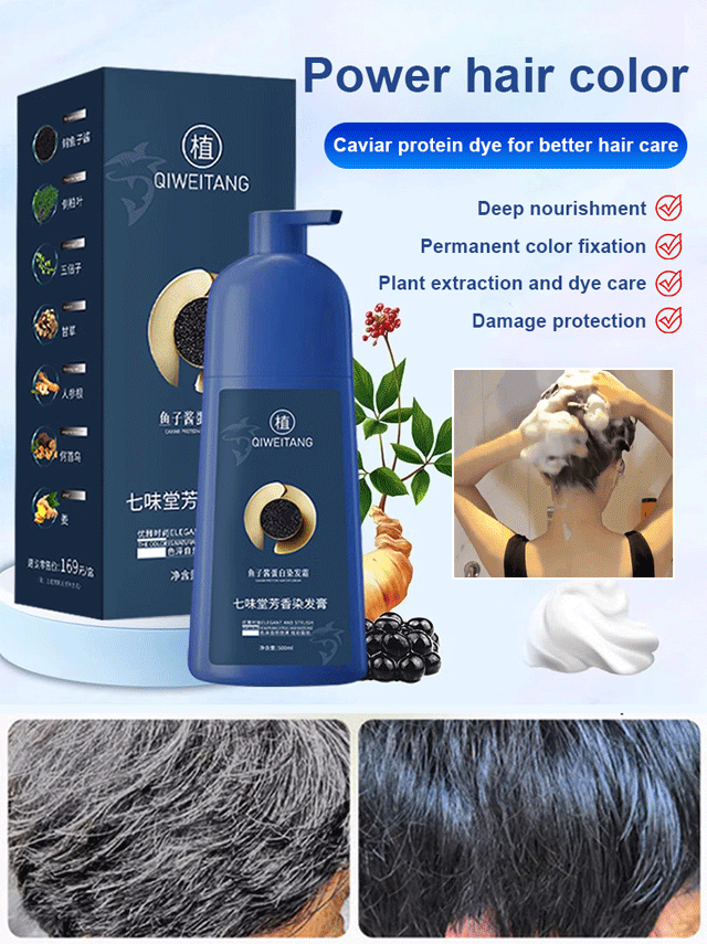 ZhiHuaShi Caviar Protein Hair Dye