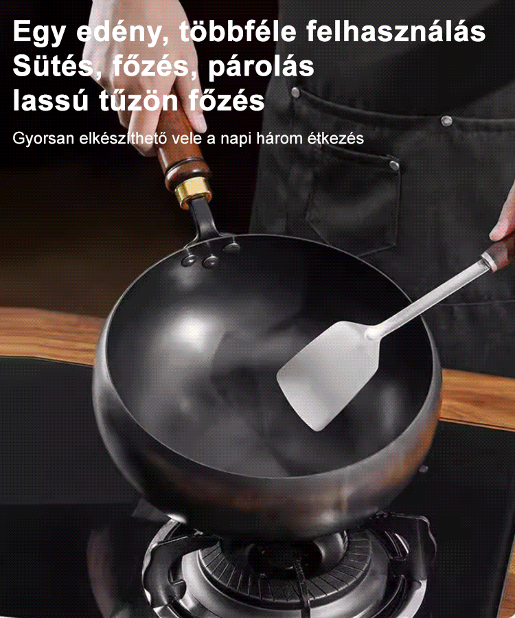 Iron replenishing non stick iron pot