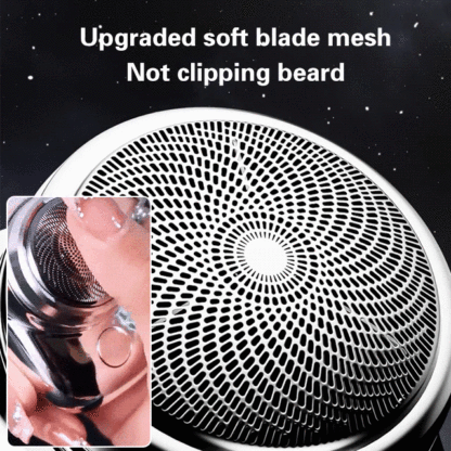 Waterproof portable electric shaver