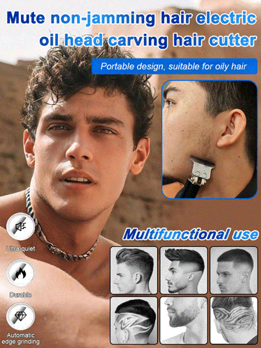 Titanium alloy blades, 1-minute quick haircut, 3-second shave