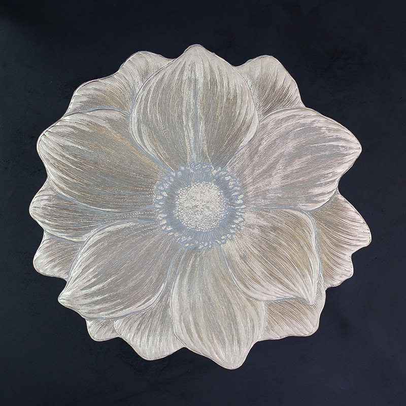Heat-resistant, waterproof, and oil-proof lotus placemat