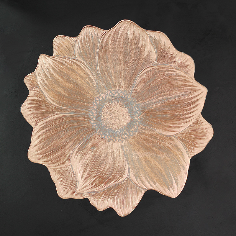 Heat-resistant, waterproof, and oil-proof lotus placemat