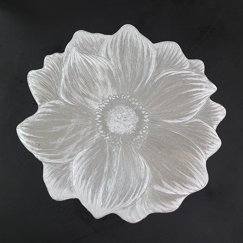 Heat-resistant, waterproof, and oil-proof lotus placemat