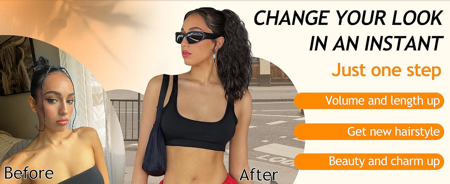 ponytail extension claw clip in ponytail clip on ponytails