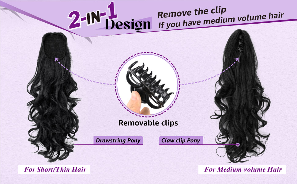 ponytail extension for women