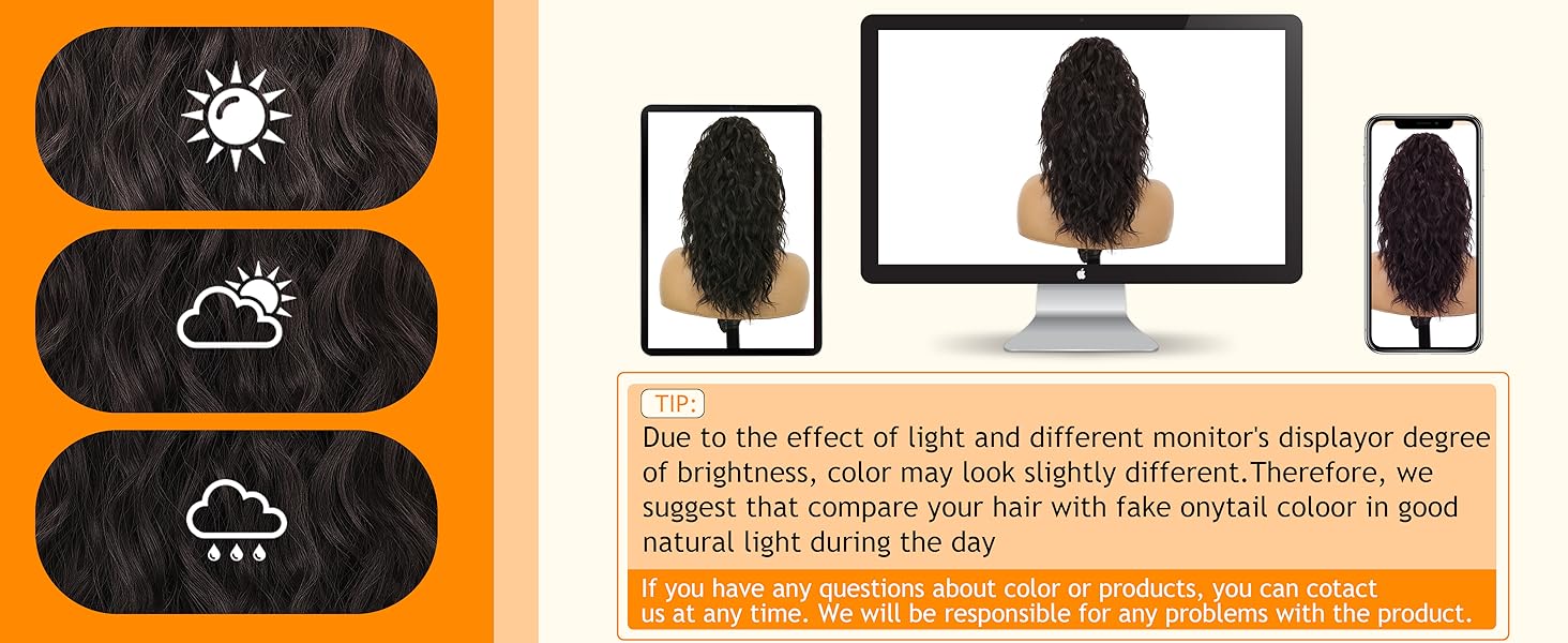 ponytail extension claw clip in ponytail clip on ponytails