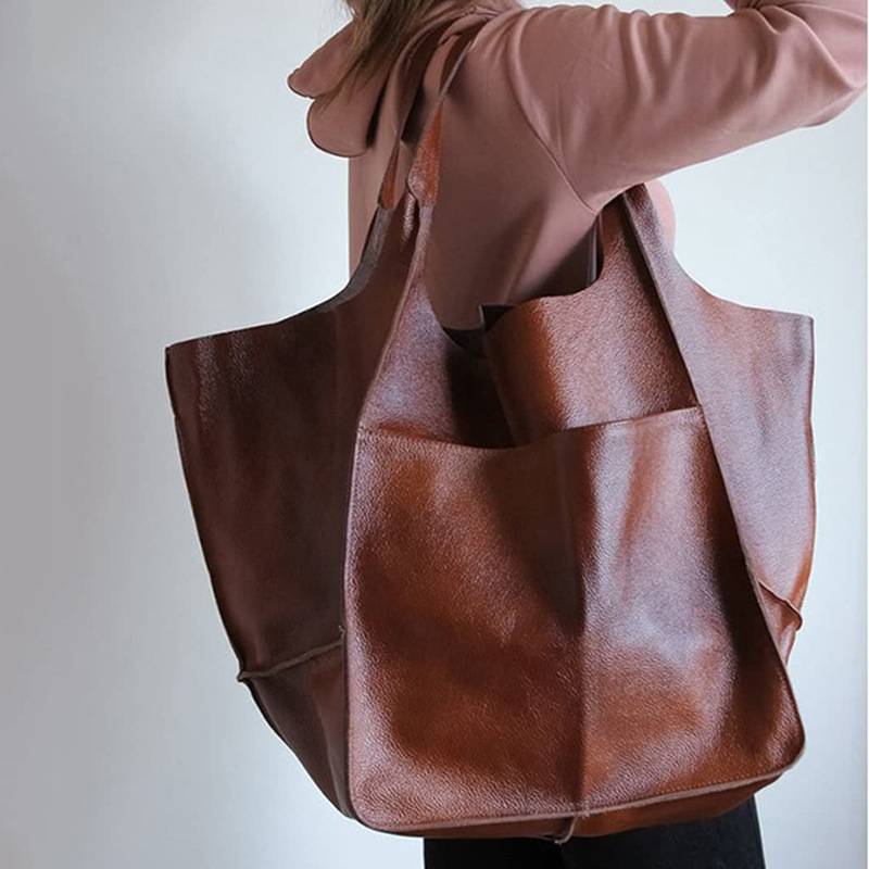 Women's Calfskin Leather Tote Bag