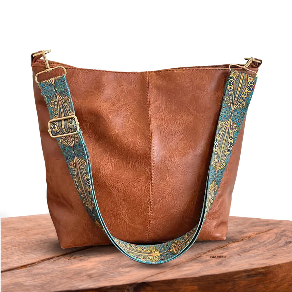 Women's Calfskin Leather Shoulder Bag
