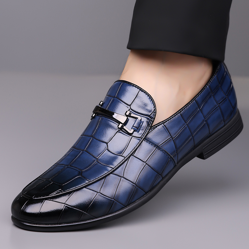 Men's Fashion Calfskin Leather Shoes