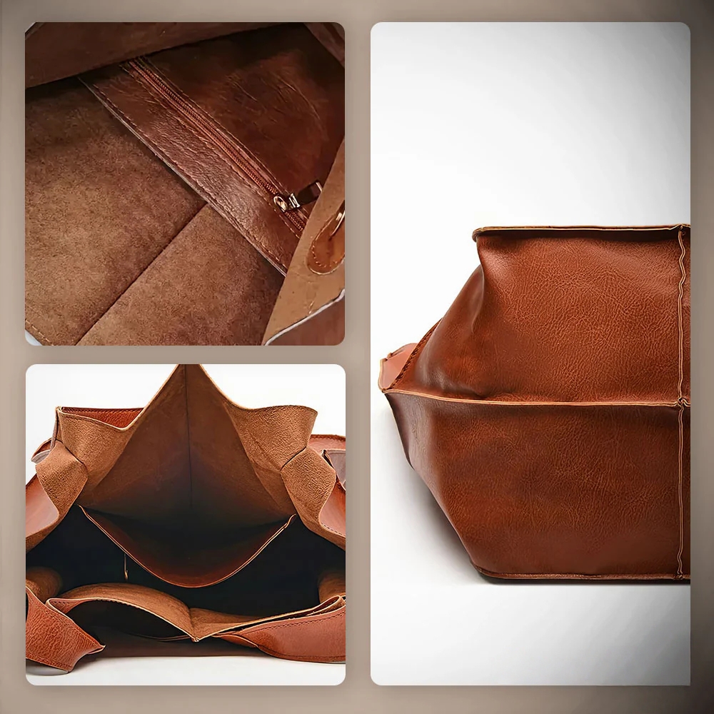 Women's Calfskin Leather Tote Bag