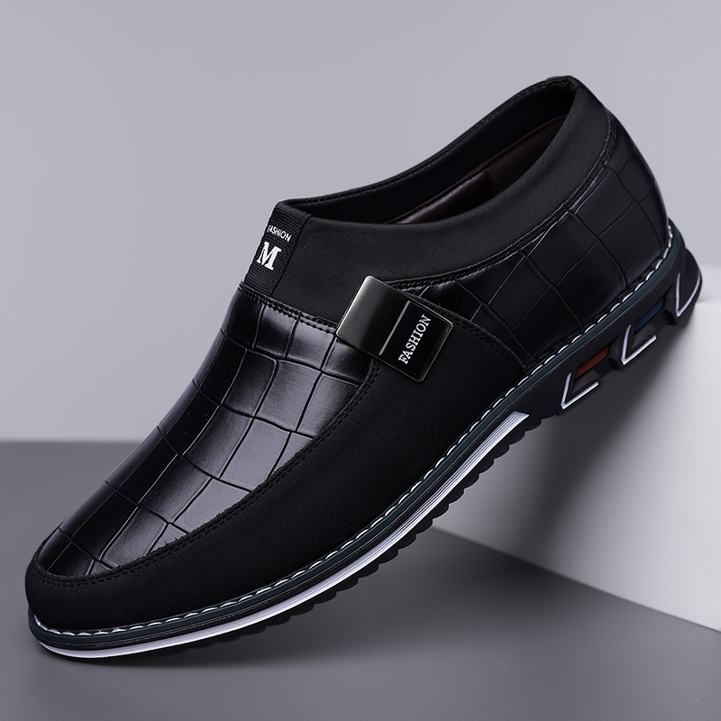 Men's Fashion Calfskin Leather Shoes