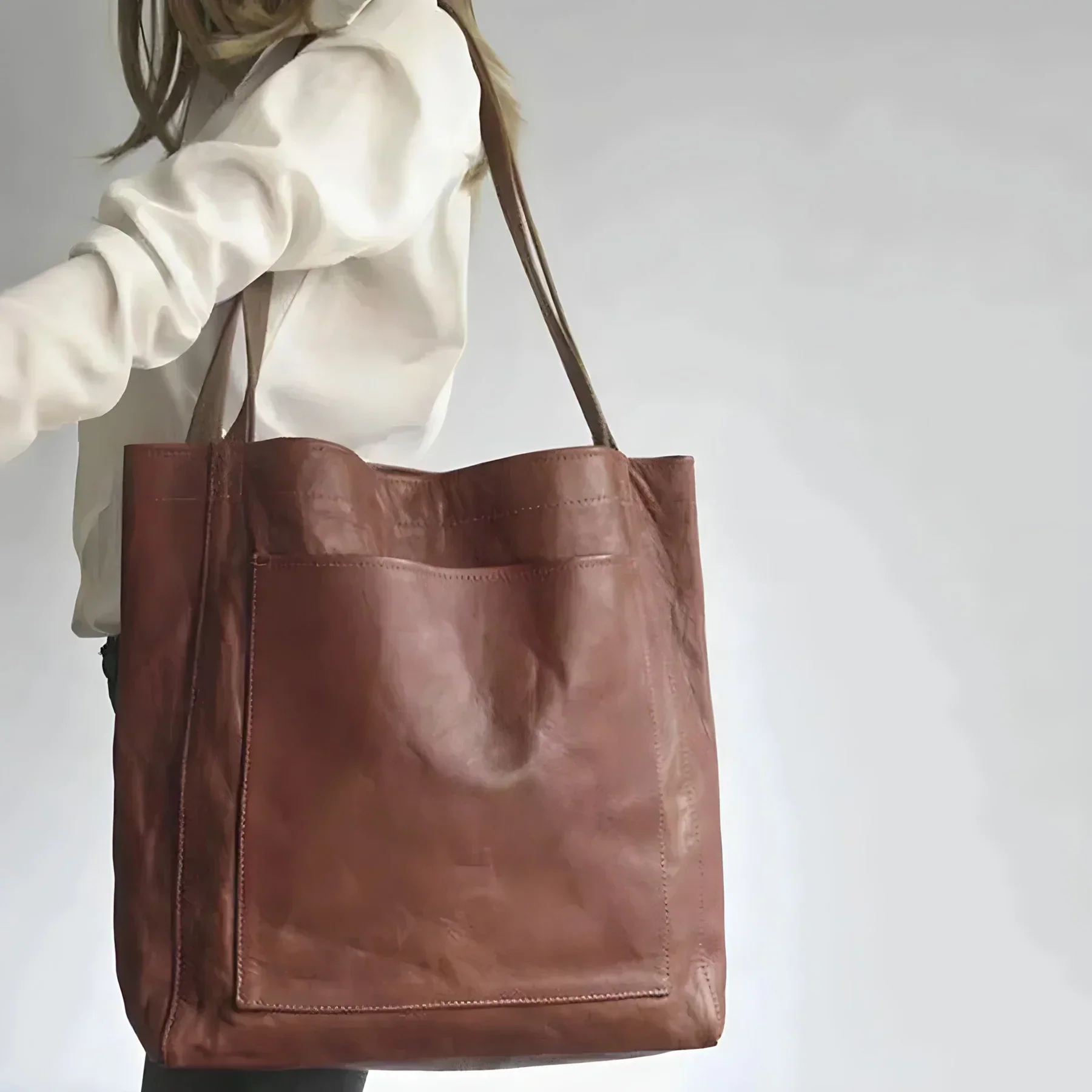 Women's Fashion Calfskin Leather Bag