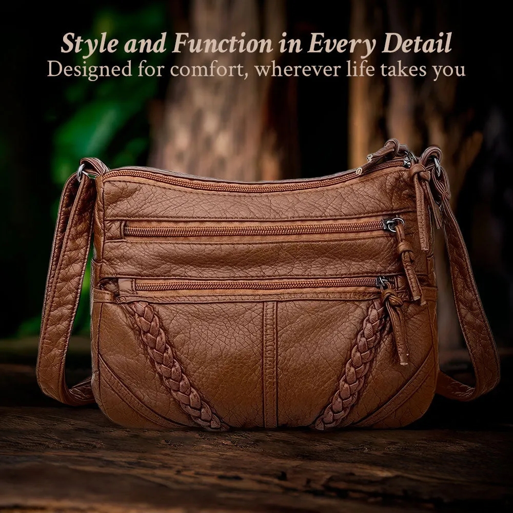 Women's Calfskin Leather Shoulder Bag