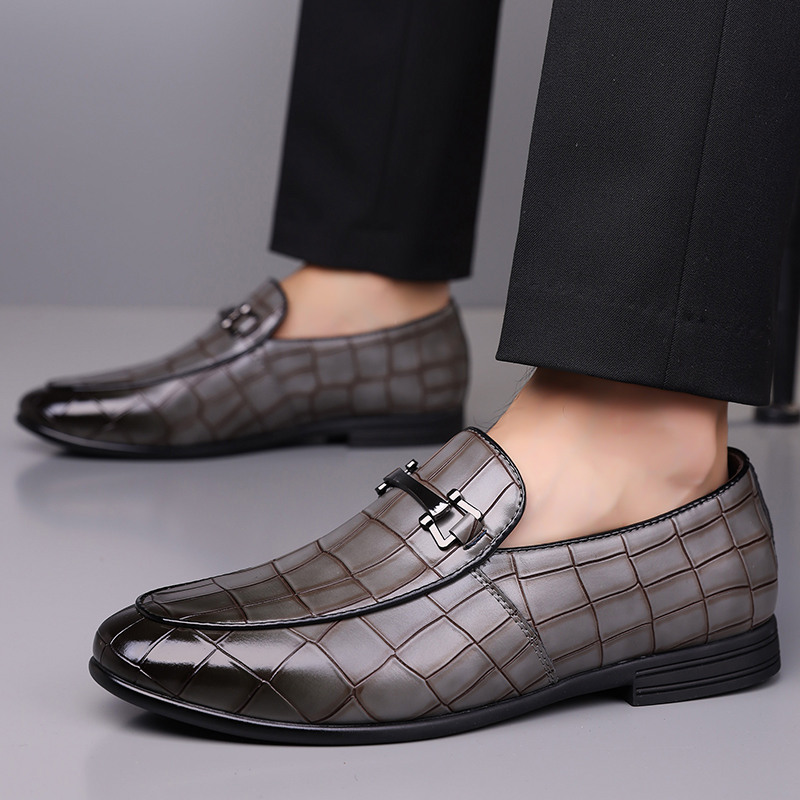 Men's Fashion Calfskin Leather Shoes