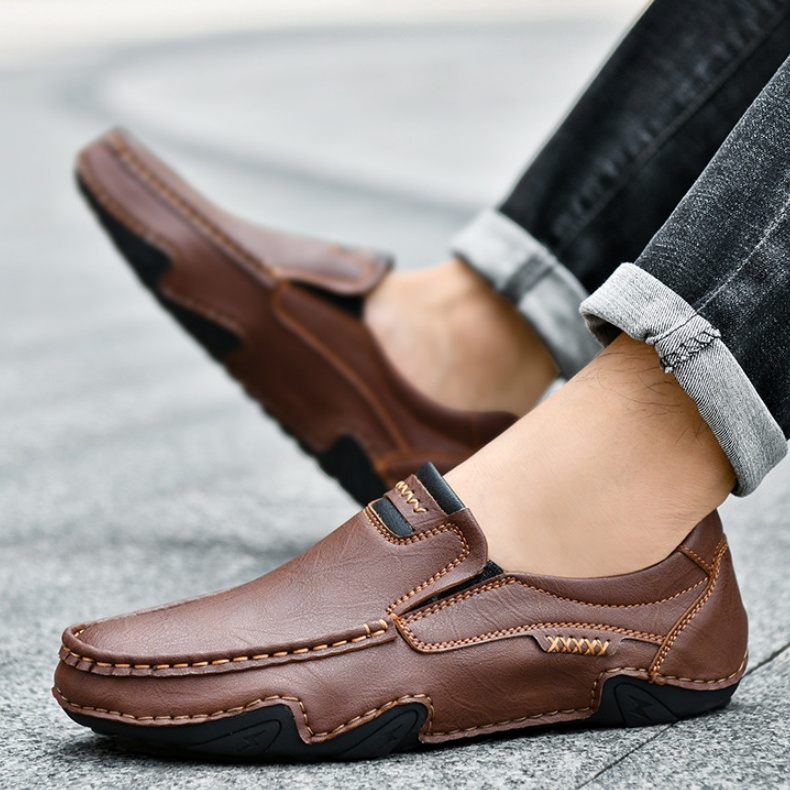 🔥70% OFF TODAY🔥 Men's Fashion Calfskin Leather Shoes