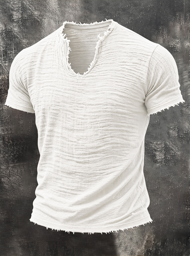Men Can’t Get Enough of This Cozy Linen T-Shirt