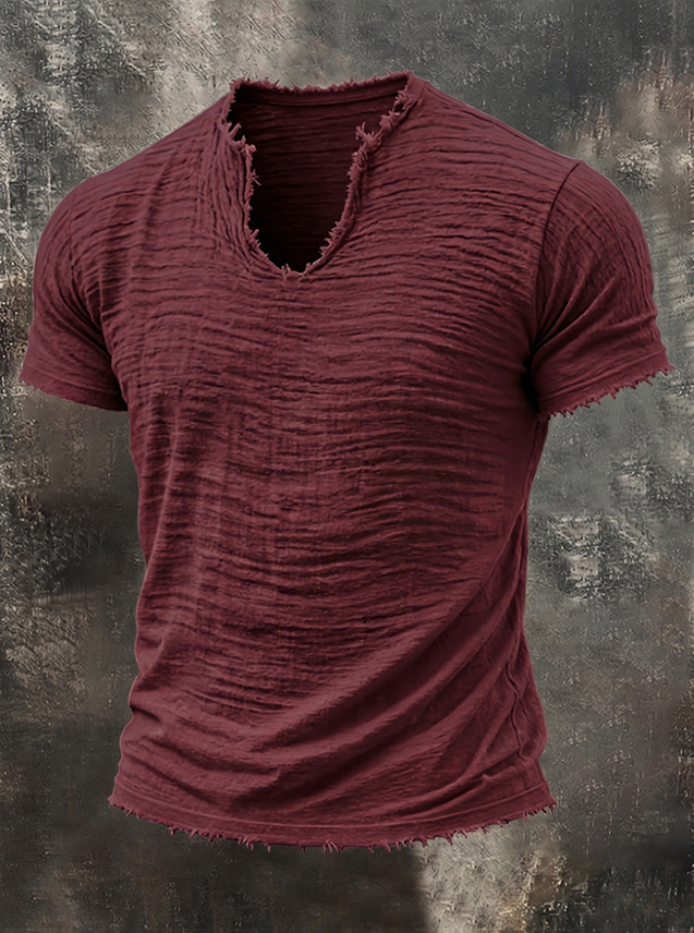 Men Can’t Get Enough of This Cozy Linen T-Shirt