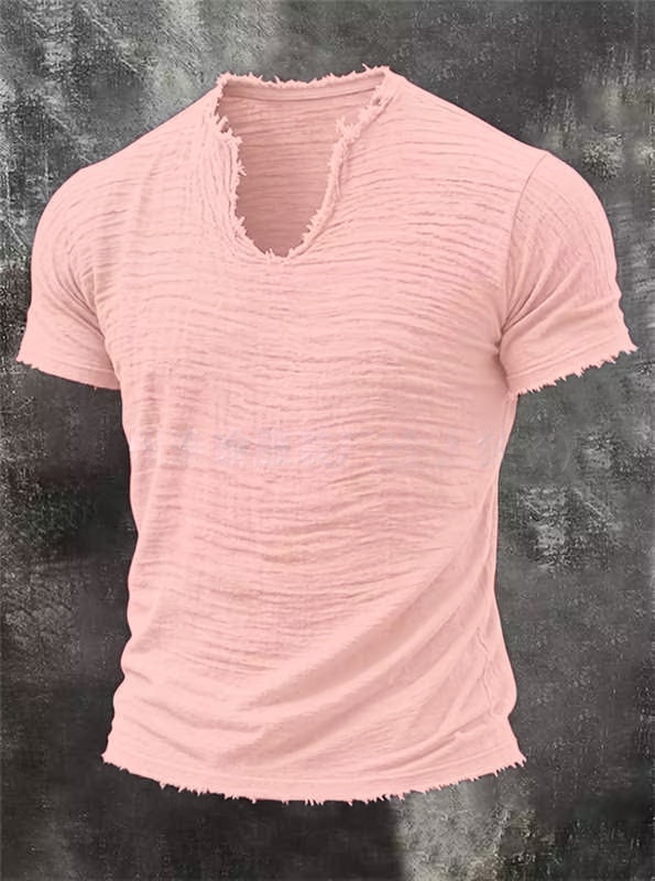 Men Can’t Get Enough of This Cozy Linen T-Shirt