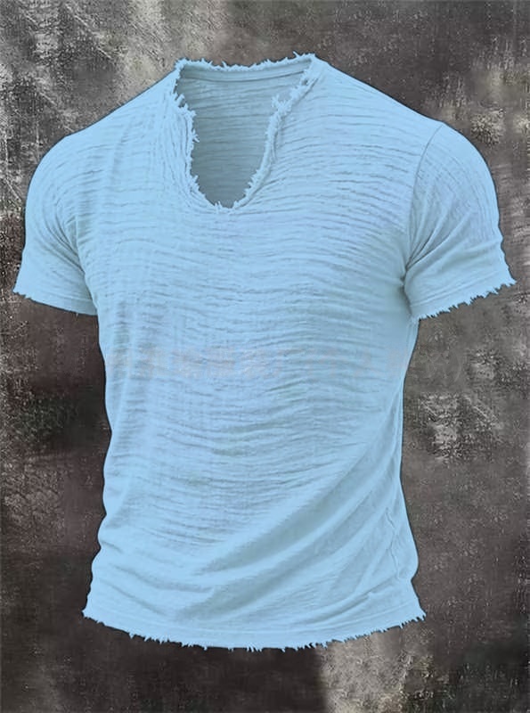 Men Can’t Get Enough of This Cozy Linen T-Shirt