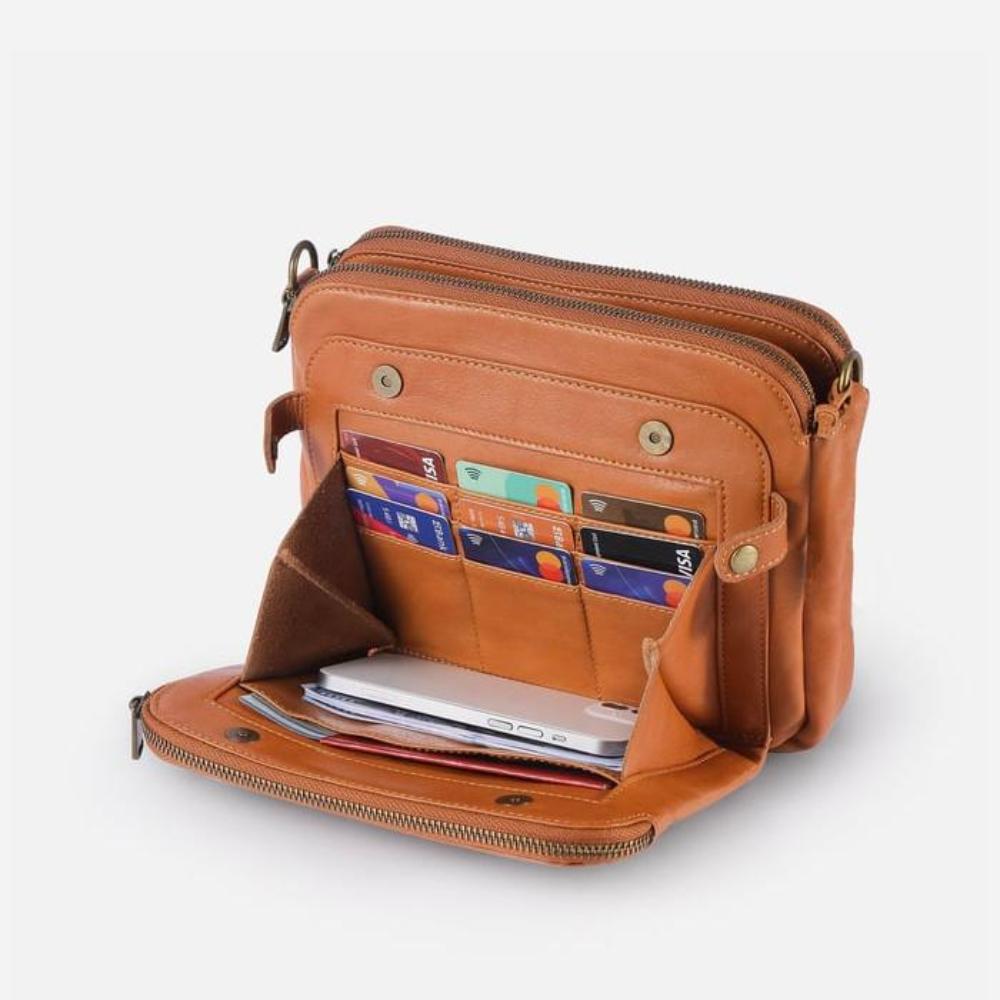 Women's Calfskin Leather Shoulder Bag