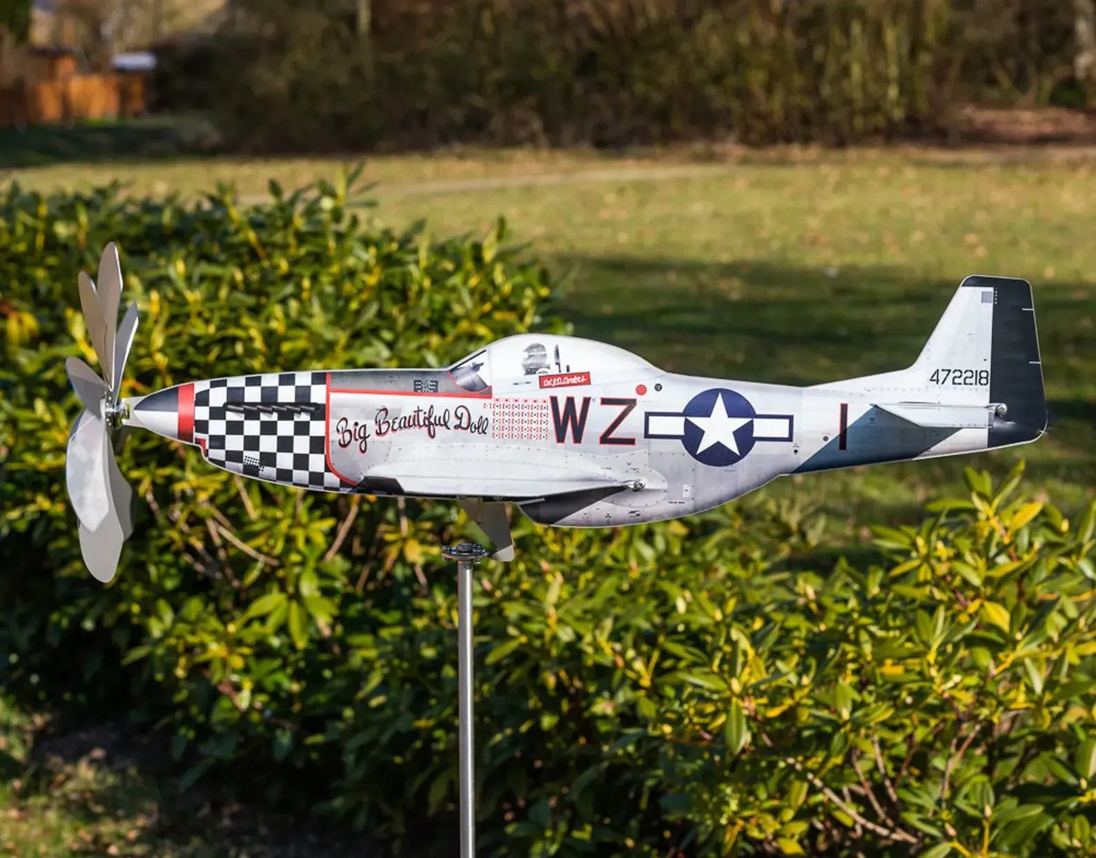 🛩️Vintage WWII Airplane Weathervane