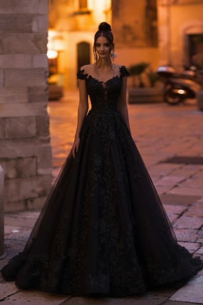 Wunderschöne Hochzeitskleider A Linie | Brautkleider Spitze