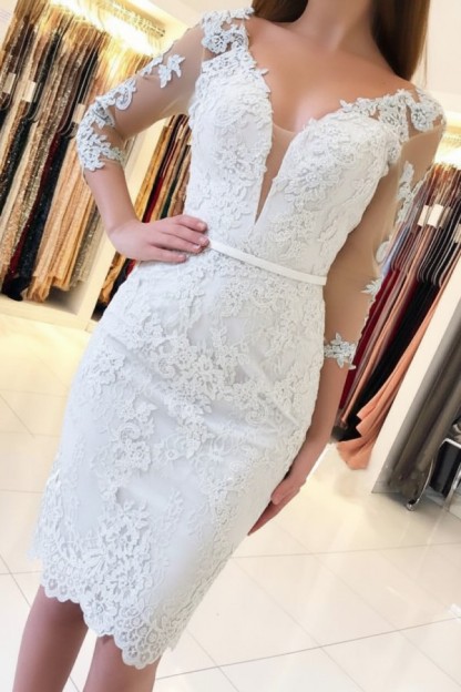 Mint Cocktailkleider Kurz Günstig | Abendkleider Mit Ärmel