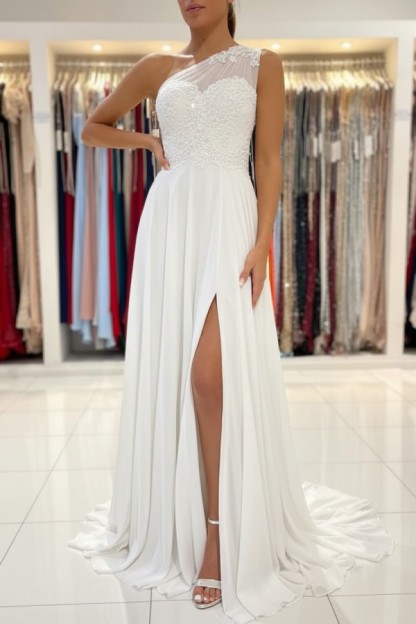 Schlichtes Abendkleid Mit Spitze | Abiballkleider Lang Günstig