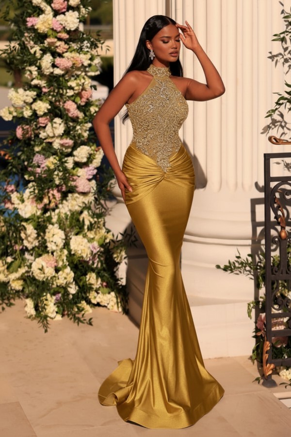 Wunderschöne Abendkleider Lang Glitzer | Grüne Abiballkleider Günstig