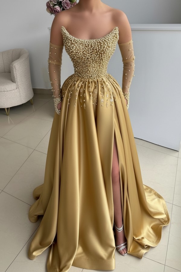 Seladongrün Abendkleider Lang Glitzer Ballkleider Abiballkleider Günstig