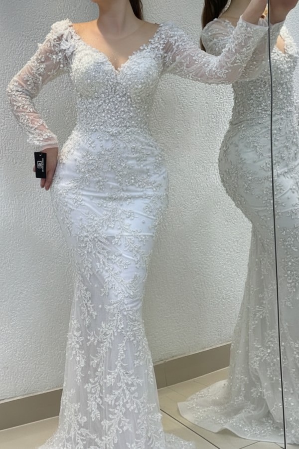 Schöne Abendkleider Lang Gold | Spitze Abiballkleider mit Glitzer