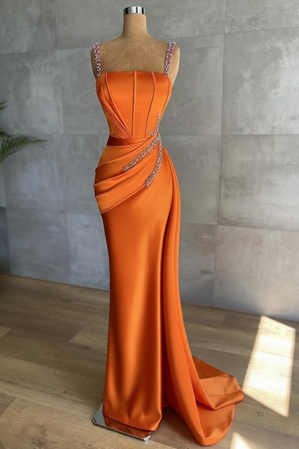 Champagne Abendkleider Lang Glitzer | Abendmoden Online