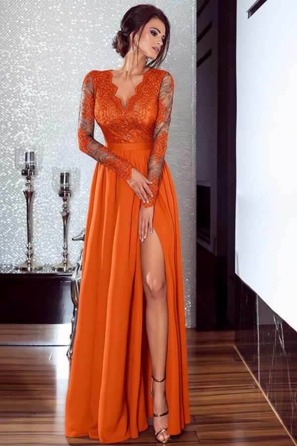 Elegante Abendkleider Lang Schwarz Mit Spitze Etuikleid Kleider Online