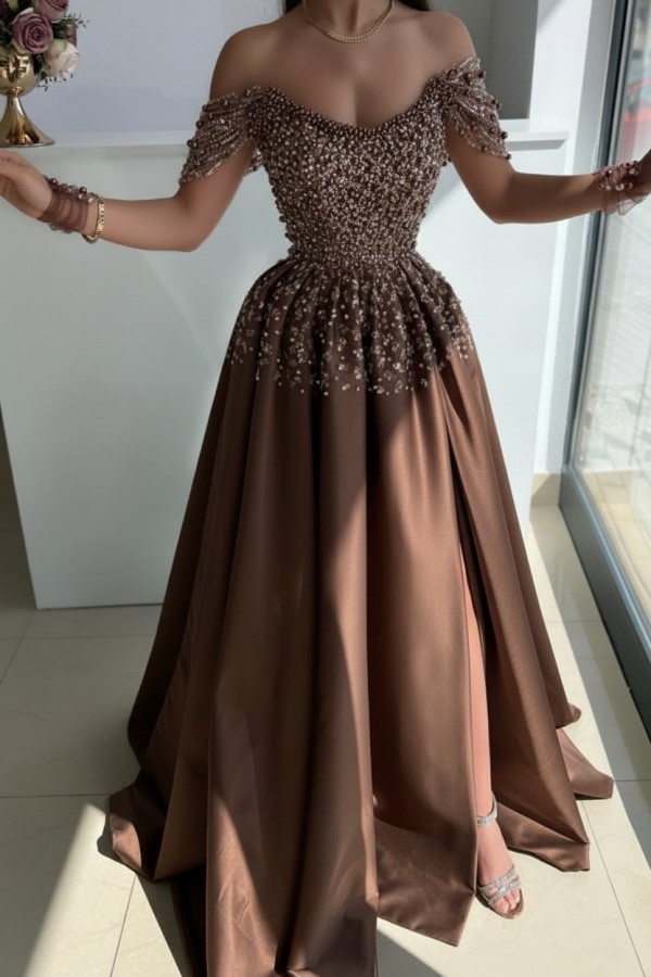 Designer Abendkleider Lang Glitzer | Abiballkleider Grün Günstig