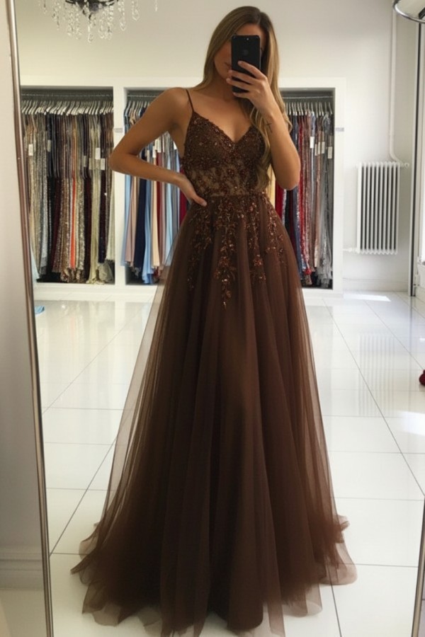 Luxus Abendkleider Blau | Abiballkleider Lang Glitzer