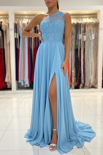 Schlichtes Abendkleid Mit Spitze | Abiballkleider Lang Günstig