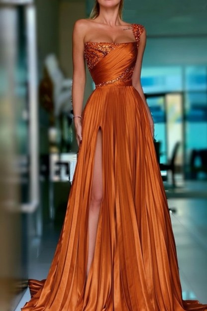 Golden Ballkleider Lang Glitzer Abendkleider Abendmoden Günstig