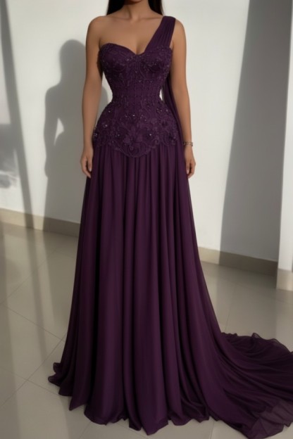 Schöne Abendkleider Lang Rosa Ballkleider mit Spitze