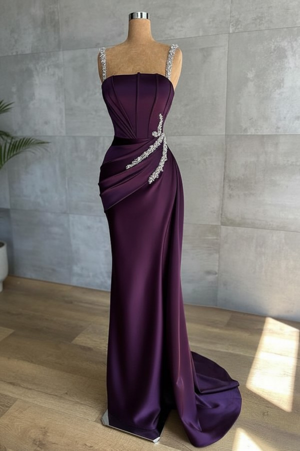 Champagne Abendkleider Lang Glitzer | Abendmoden Online