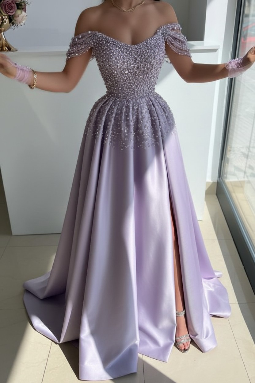 Designer Abendkleider Lang Glitzer | Abiballkleider Grün Günstig